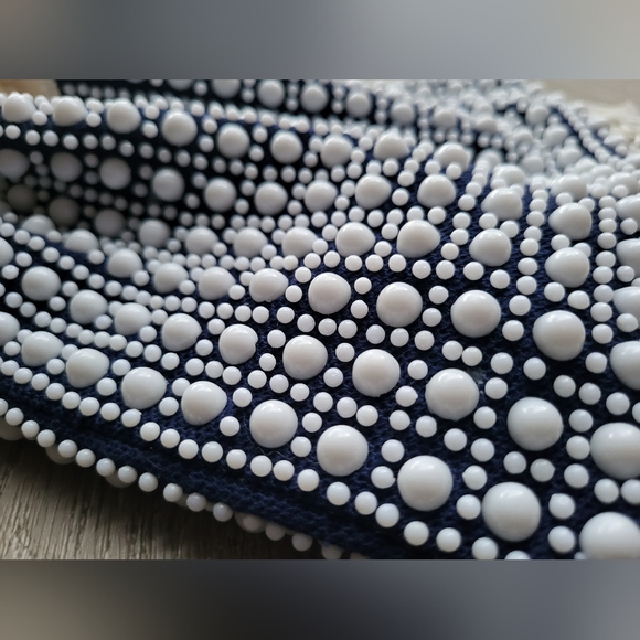 Bubble Beaded vintage flapper bag - Picture 11 of 15